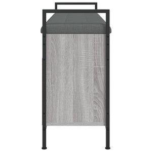 Παπουτσοθήκη Γκρι Sonoma 105,5x32x57,5 εκ. Επεξεργασμένο Ξύλο