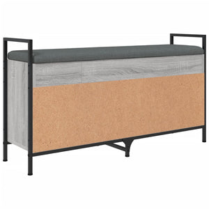 Παπουτσοθήκη Γκρι Sonoma 105,5x32x57,5 εκ. Επεξεργασμένο Ξύλο