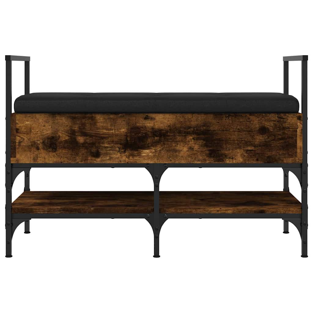 Παπουτσοθήκη Καπνιστή Δρυς 85,5x42x57,5 εκ. Επεξεργασμένο Ξύλο - Pakobazaar