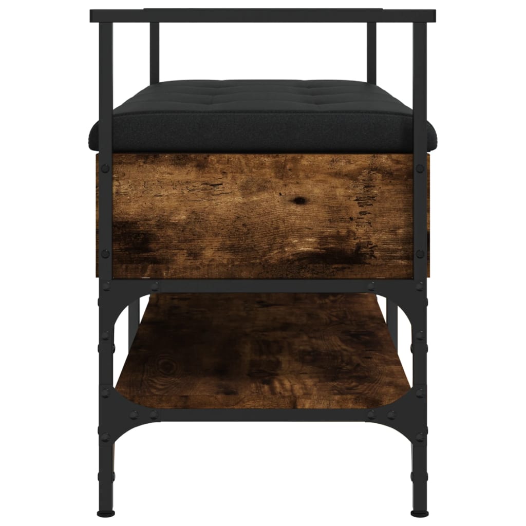 Παπουτσοθήκη Καπνιστή Δρυς 85,5x42x57,5 εκ. Επεξεργασμένο Ξύλο - Pakobazaar