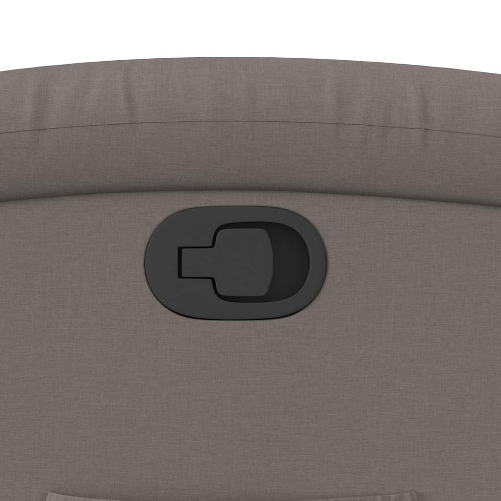 Πολυθρόνα Ανακλινόμενη με Ανύψωση Χρώμα Taupe Υφασμάτινη