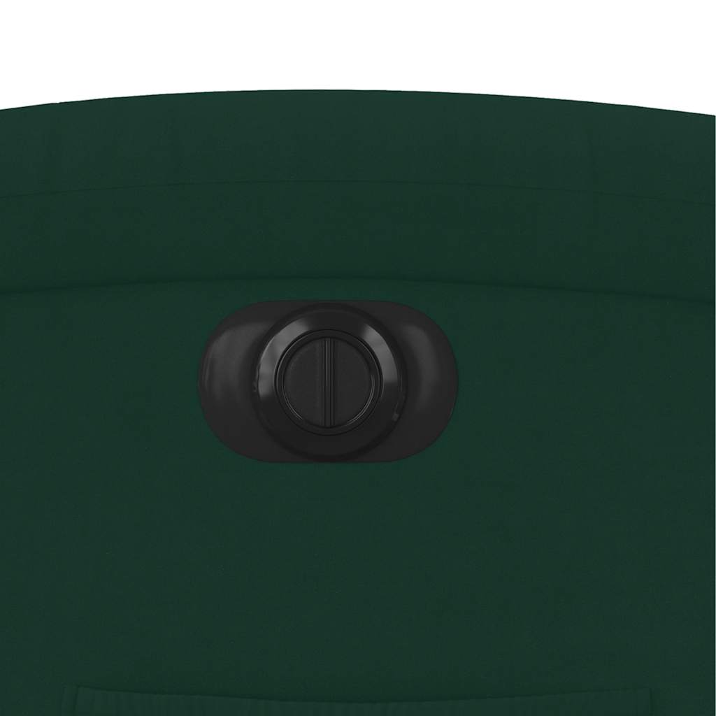 Πολυθρόνα Ανακλινόμενη Ηλεκτρική Σκούρο Πράσινο Βελούδινη