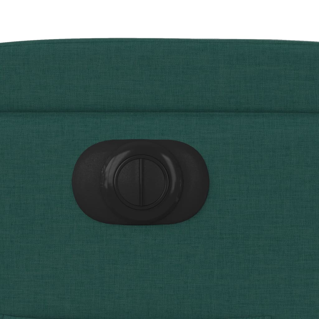 Πολυθρόνα Ανακλινόμενη Ηλεκτρική Πράσινο Υφασμάτινη