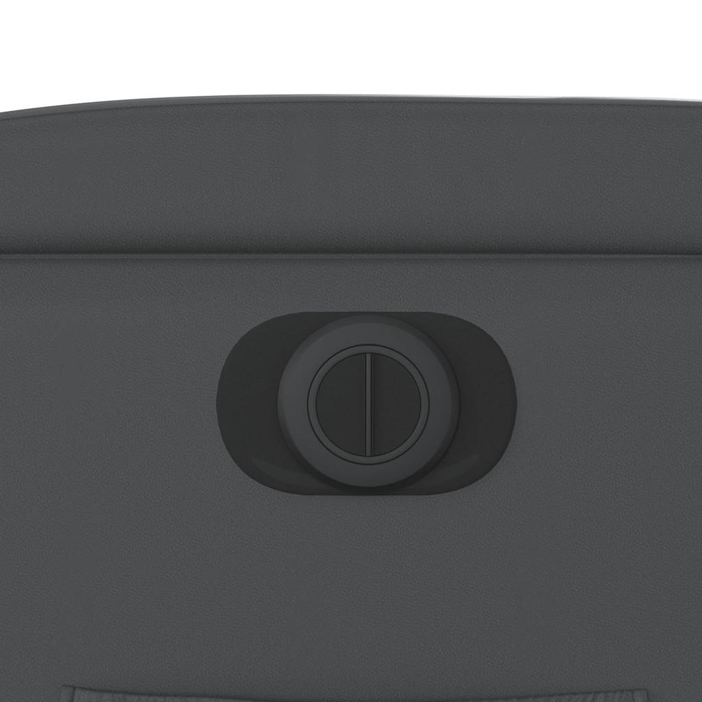 Πολυθρόνα Ηλεκτρική Ανακλινόμενη Γκρι από Συνθετικό Δέρμα