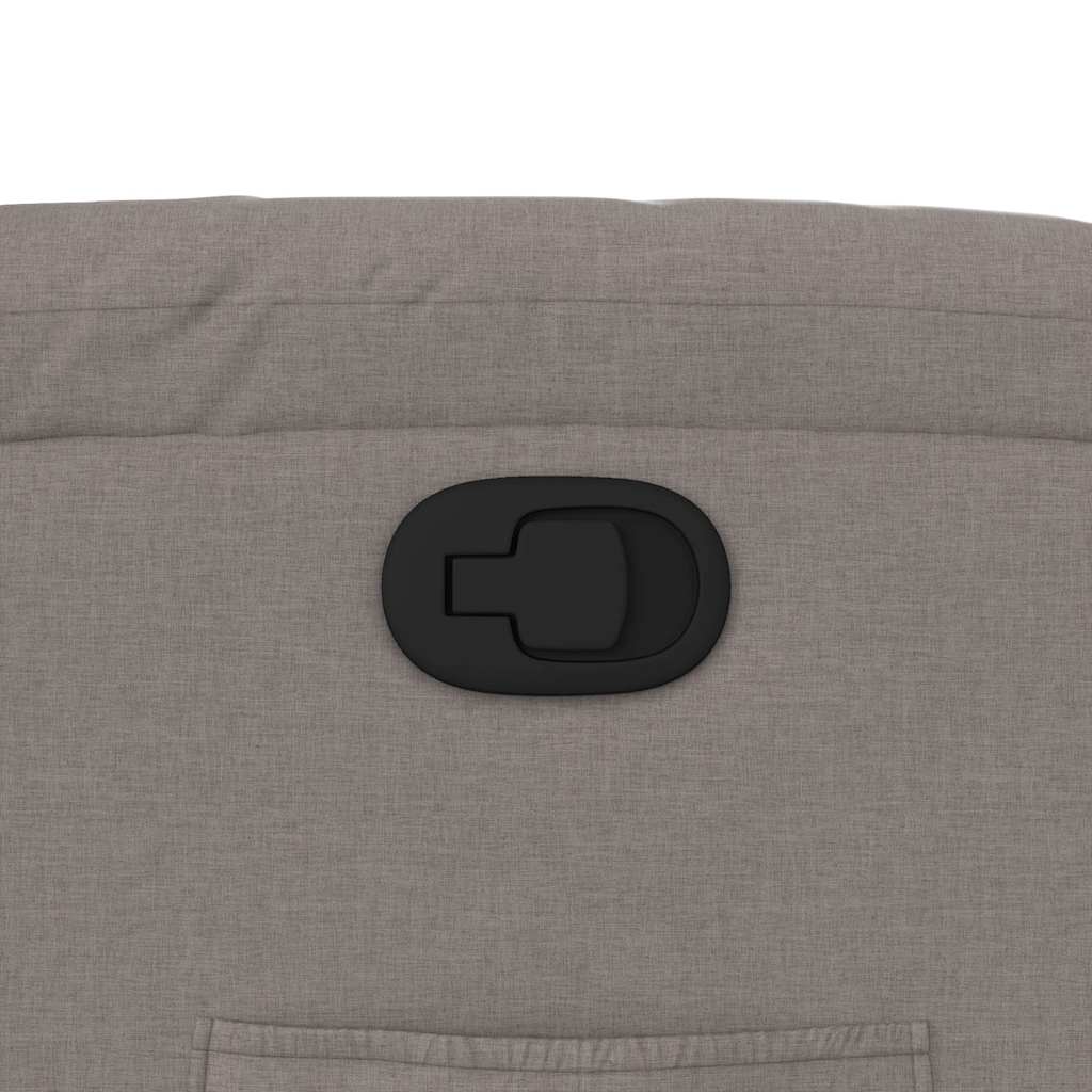 Πολυθρόνα Ανακλινόμενη με Ανύψωση Χρώμα Taupe Υφασμάτινη