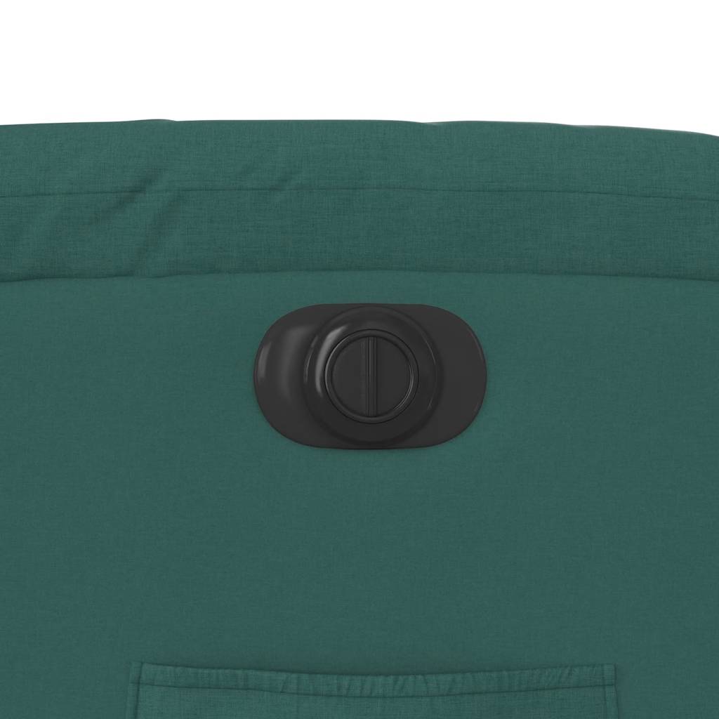 Πολυθρόνα Ανακλινόμενη Ηλεκτρική Πράσινο Υφασμάτινη