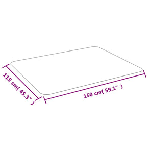 Προστατευτικό Δαπέδου για Laminate Δάπεδο ή Χαλί 150x115 εκ.