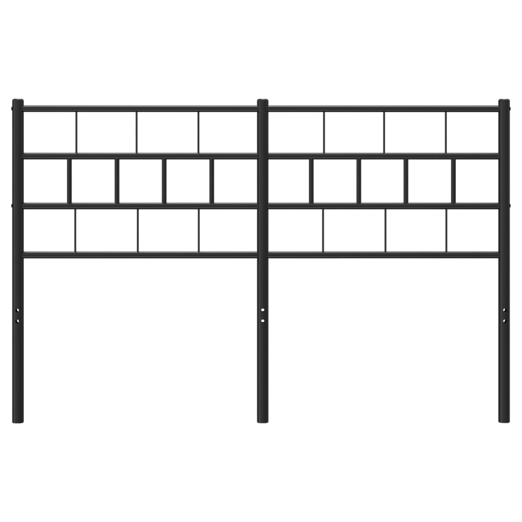 Ανταλλακτικό κεφαλάρι Μαύρο 140 εκ. Μεταλλικό - Pakobazaar