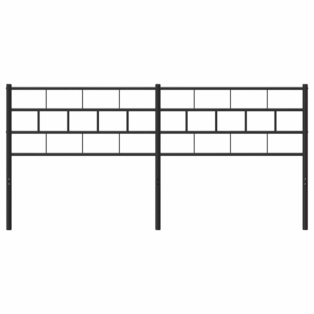 Ανταλλακτικό κεφαλάρι Μαύρο 180 εκ. Μεταλλικό