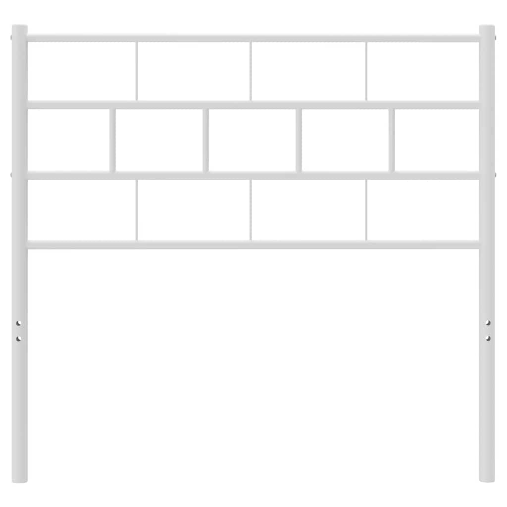 Ανταλλακτικό κεφαλάρι Λευκό 107 εκ. Μεταλλικό