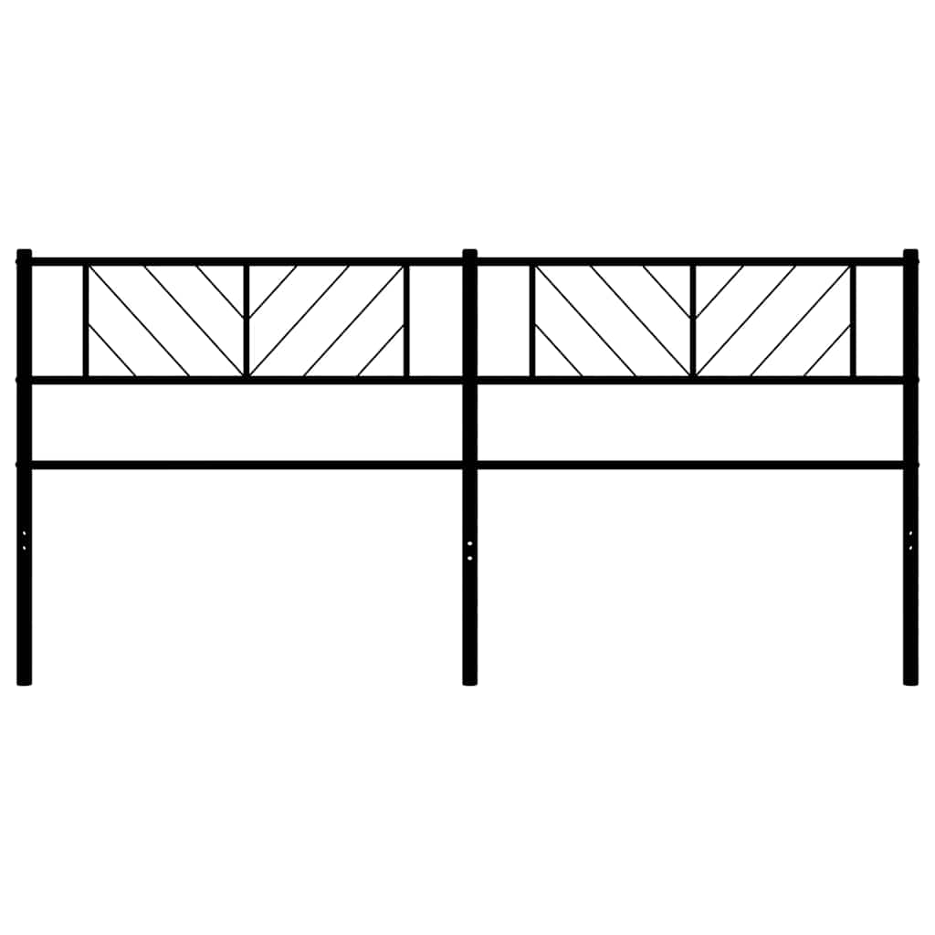 Ανταλλακτικό κεφαλάρι Μαύρο 193 εκ. Μεταλλικό
