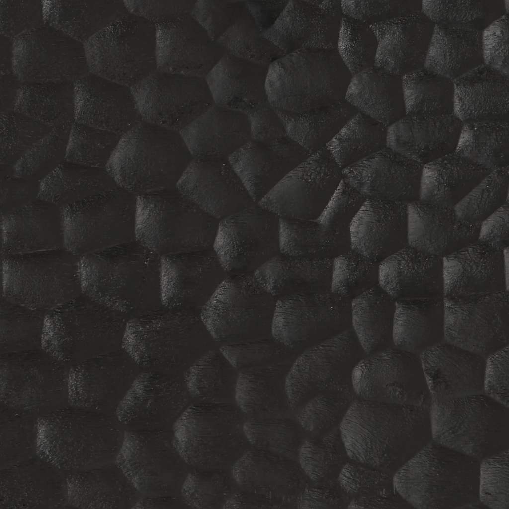 Βοηθητικά Ντουλάπια 2 Τεμ. Μαύρα 60x33x75 εκ. Μασίφ Ξύλο Μάνγκο