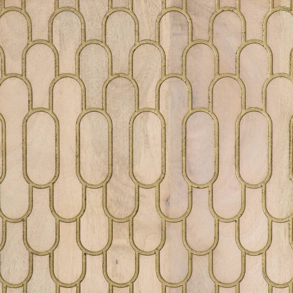 Βοηθητικά Ντουλάπια 3 Τεμ. 60x33x75 εκ. από Μασίφ Ξύλο Μάνγκο