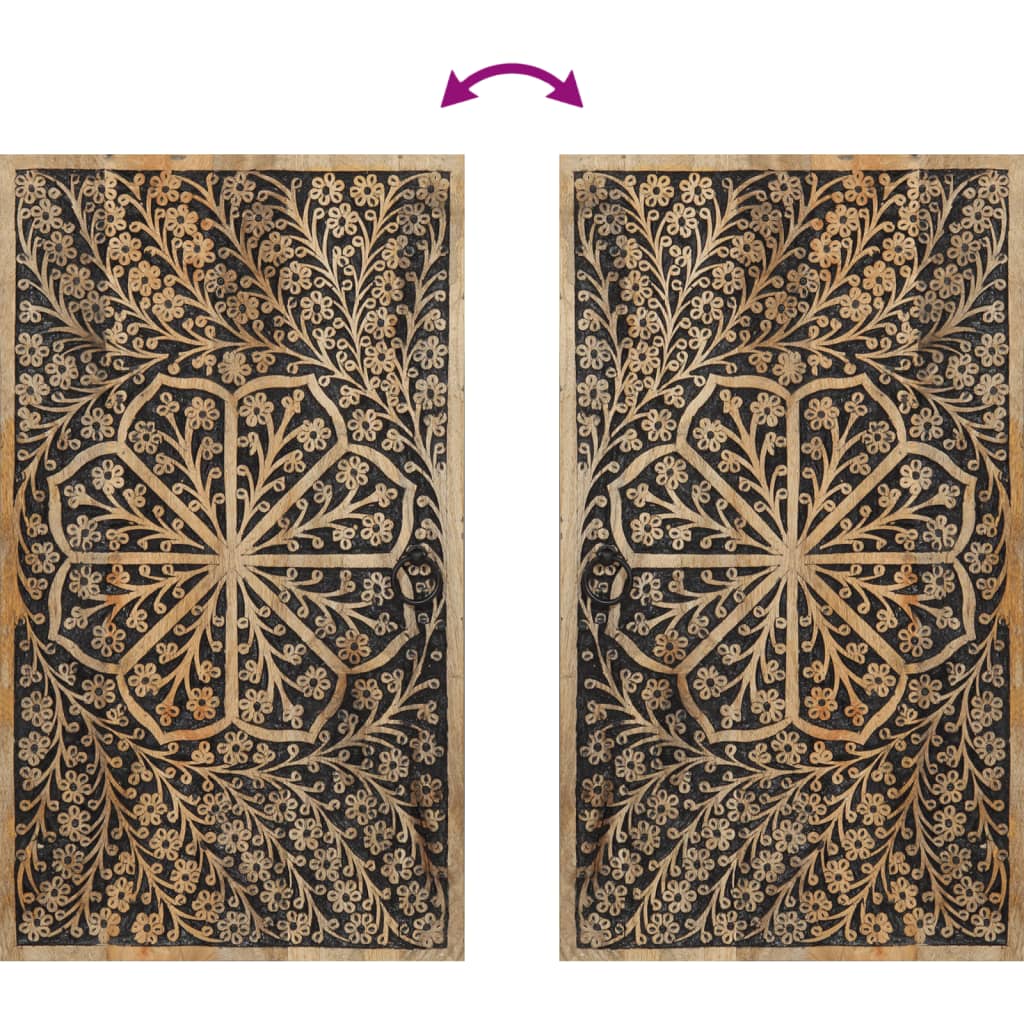 Έπιπλα Μπάνιου Σετ 3 Τεμαχίων από Μασίφ Ξύλο Μάνγκο