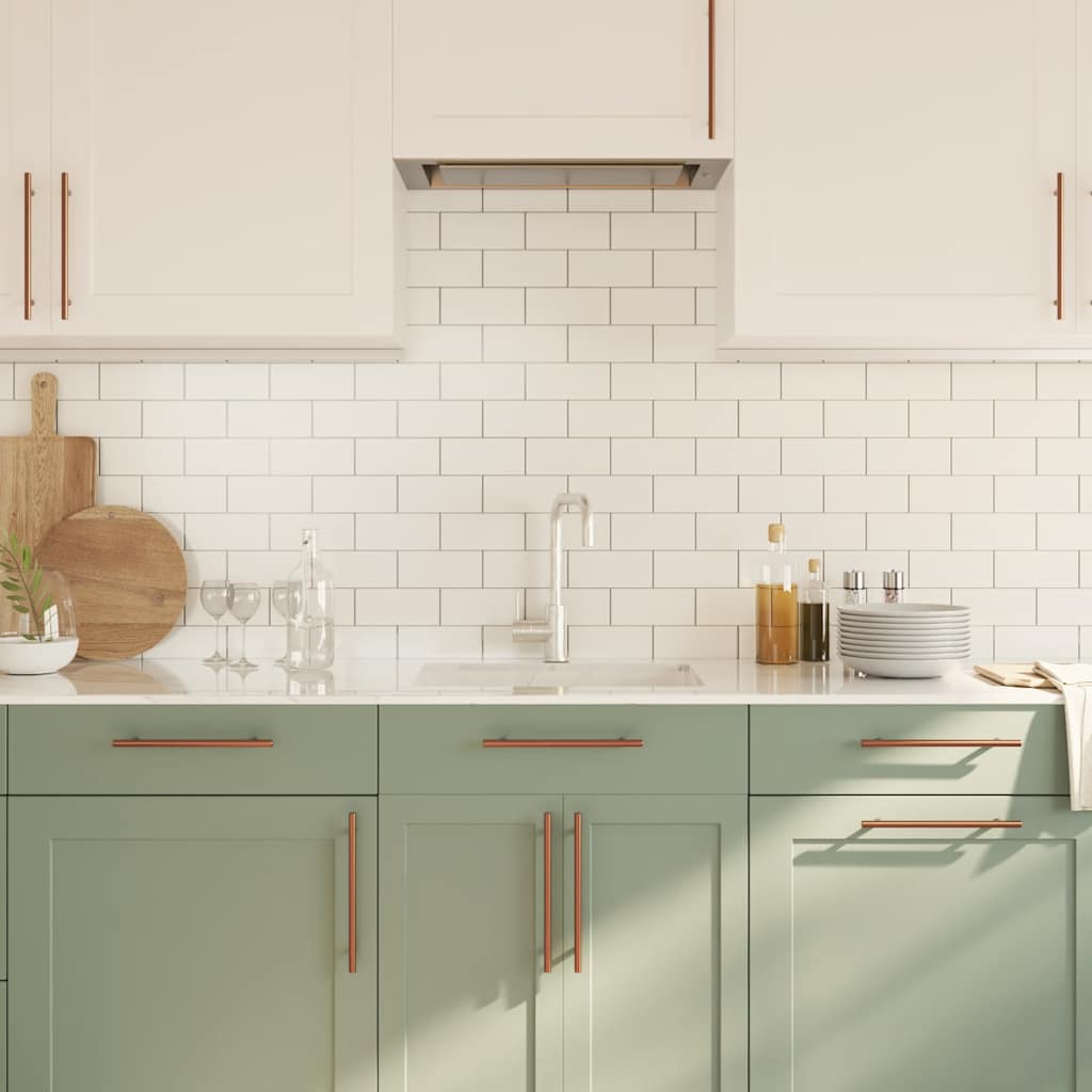 Λαβές Ντουλαπιών 5 τεμ. Μπρονζέ 192 χιλ. από Ανοξείδωτο Ατσάλι - PAKOBAZAAR