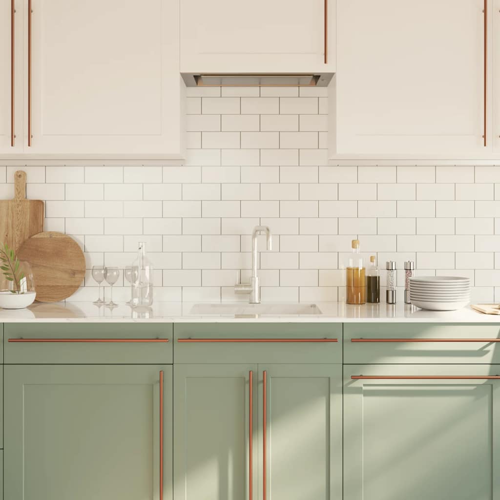 Λαβές Ντουλαπιών 5 τεμ. Μπρονζέ 480 χιλ. από Ανοξείδωτο Ατσάλι - PAKOBAZAAR