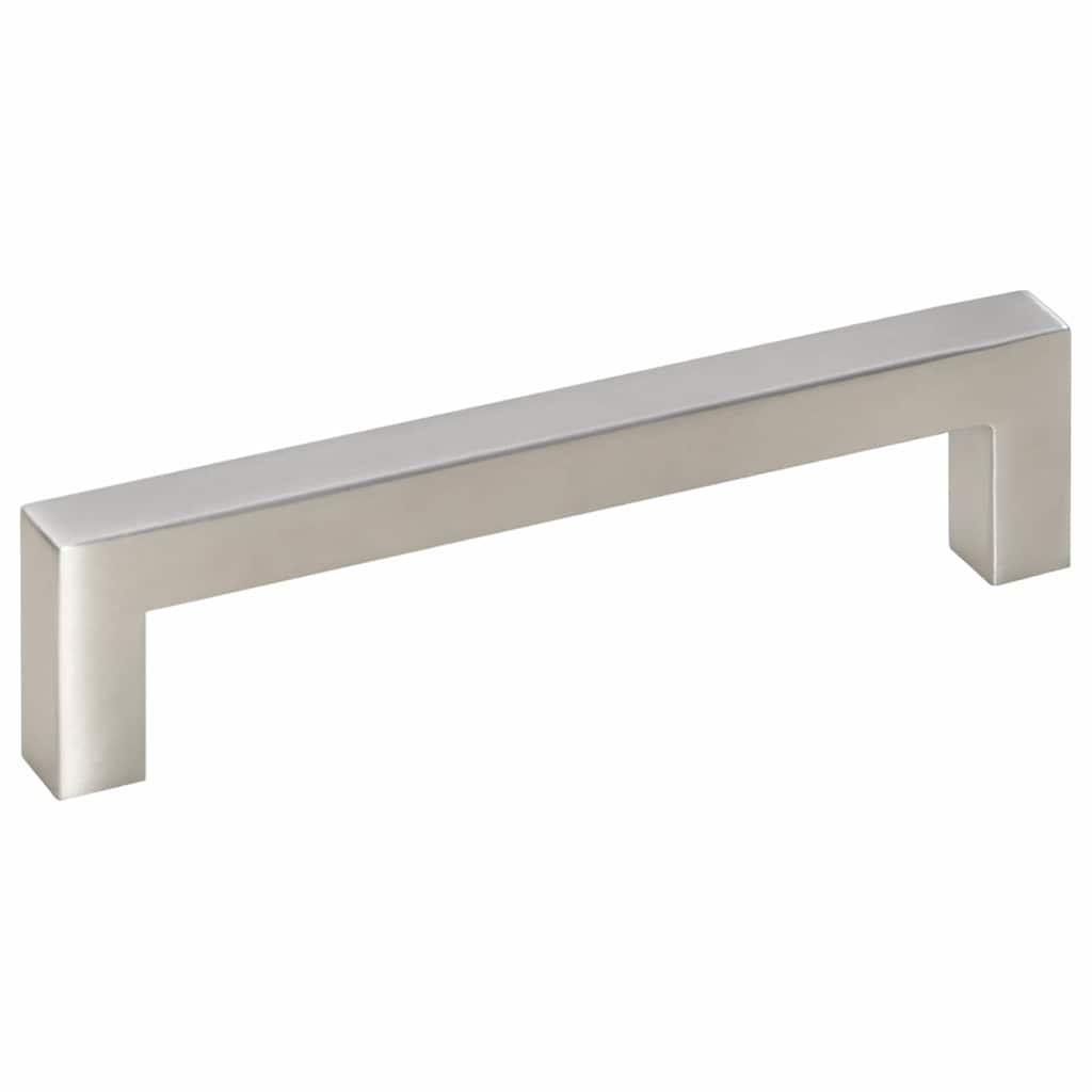 Λαβές Ντουλαπιών 10 τεμ. Ασημί 128 χιλ. από Ανοξείδωτο Ατσάλι - PAKOBAZAAR