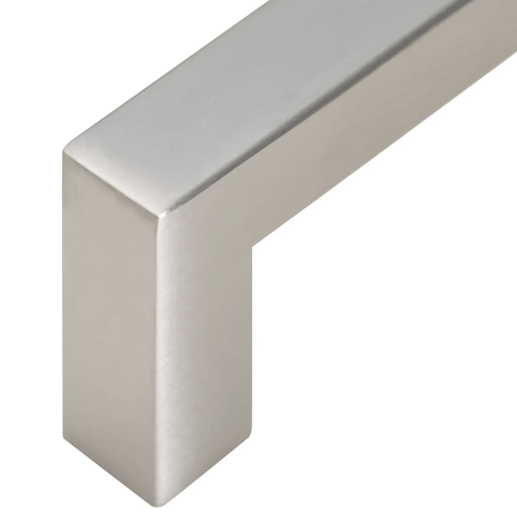 Λαβές Ντουλαπιών 5 τεμ. Ασημί 224 χιλ. από Ανοξείδωτο Ατσάλι - PAKOBAZAAR