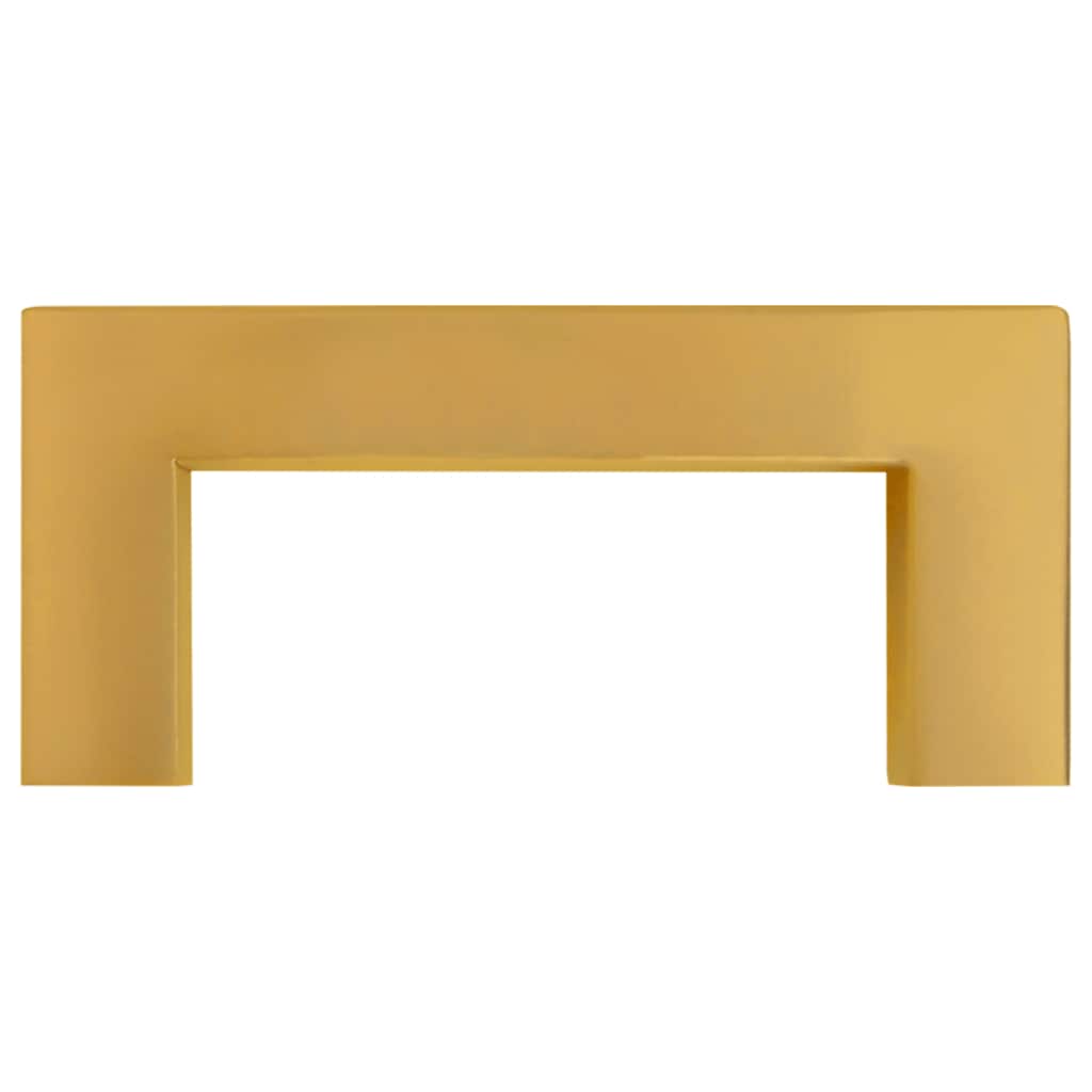 Λαβές Ντουλαπιών 10 τεμ. Χρυσές 64 χιλ. από Ανοξείδωτο Ατσάλι - PAKOBAZAAR