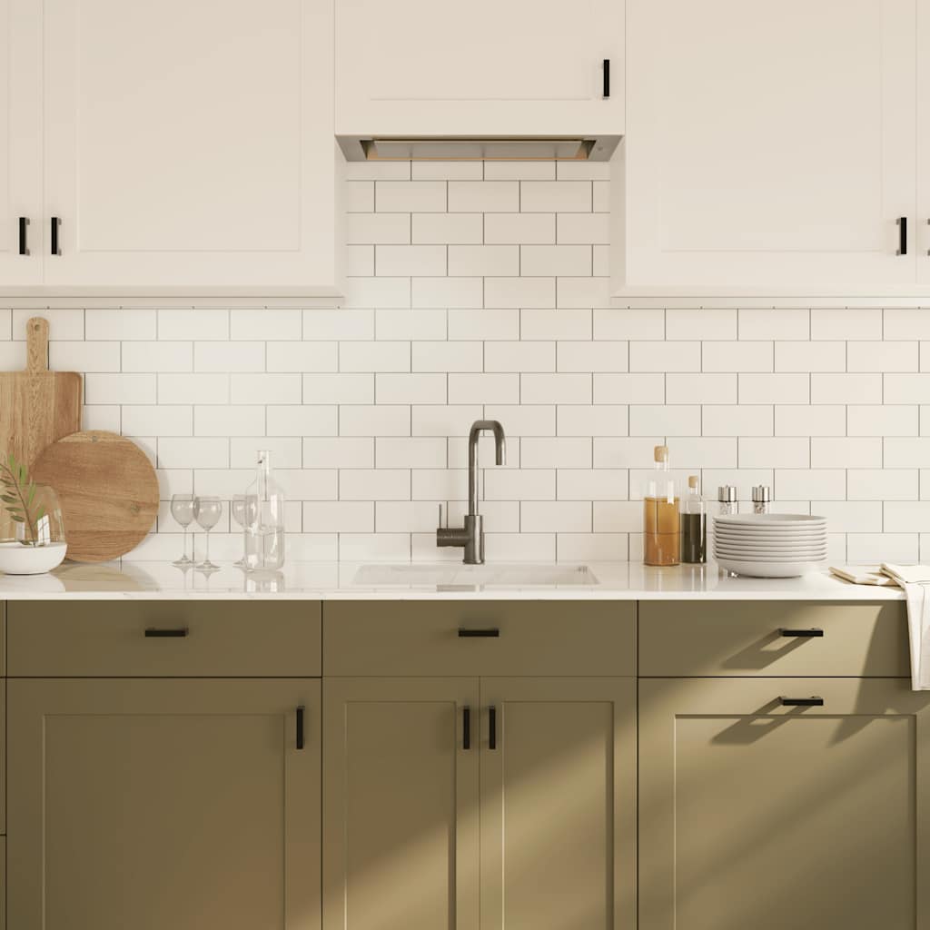 Λαβές Ντουλαπιών 10 τεμ. Μαύρες 64 χιλ. από Ανοξείδωτο Ατσάλι - PAKOBAZAAR