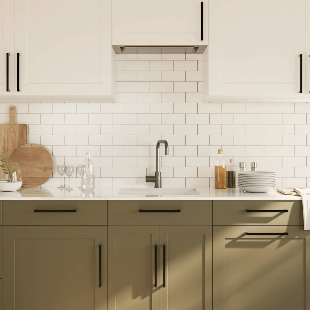 Λαβές Ντουλαπιών 5 τεμ. Μαύρες 224 χιλ. από Ανοξείδωτο Ατσάλι - PAKOBAZAAR