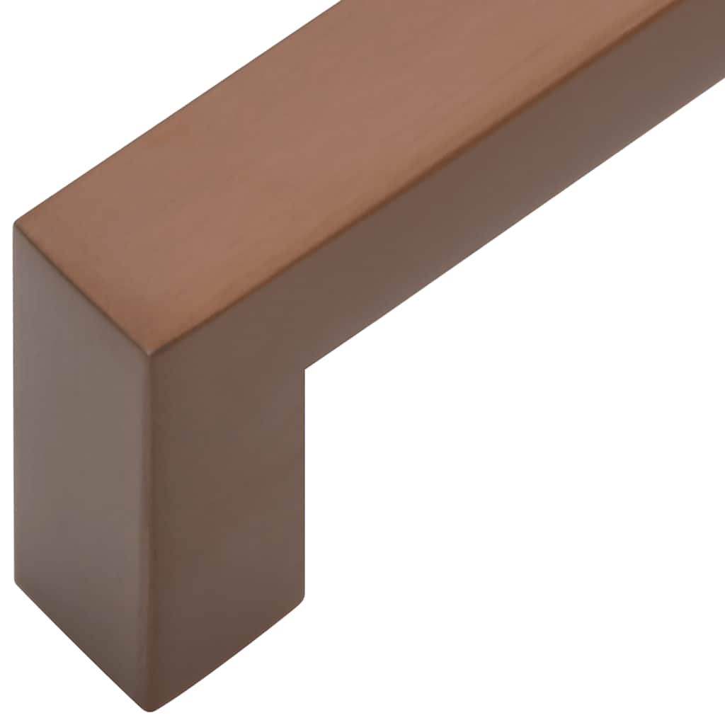 Λαβές Ντουλαπιών 10 τεμ. Μπρονζέ 64 χιλ. από Ανοξείδωτο Ατσάλι - PAKOBAZAAR