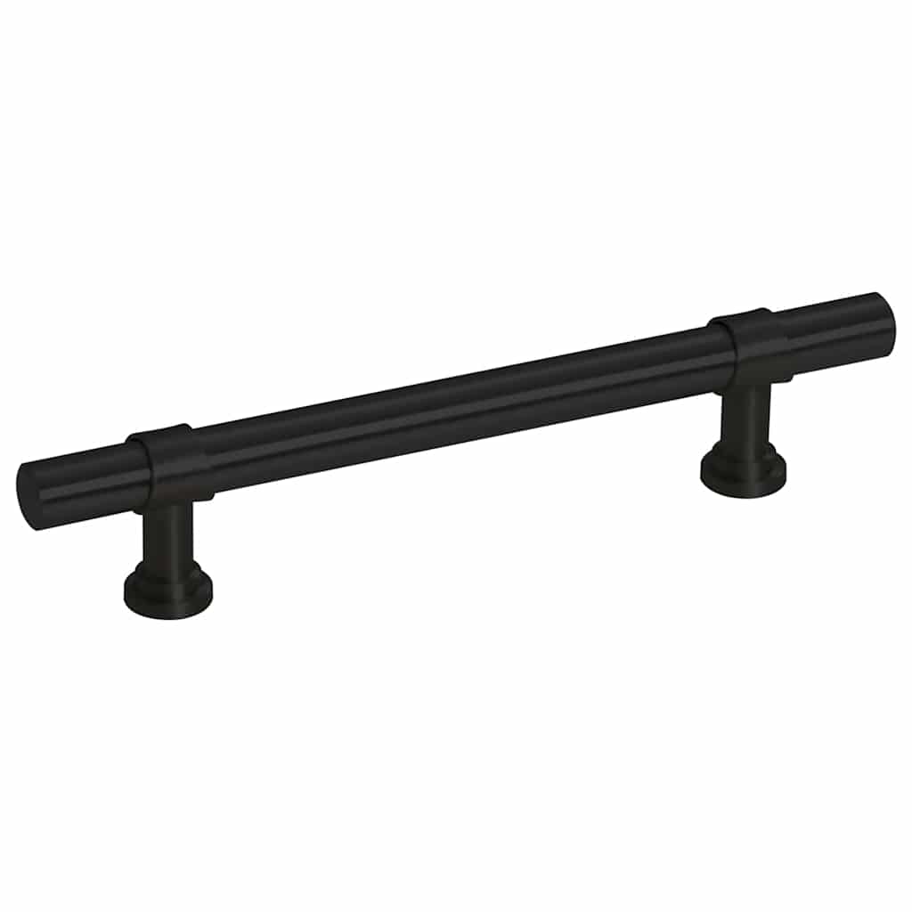 Λαβές Ντουλαπιών 10 τεμ. Μαύρες 96 χιλ. από Ανοξείδωτο Ατσάλι - PAKOBAZAAR