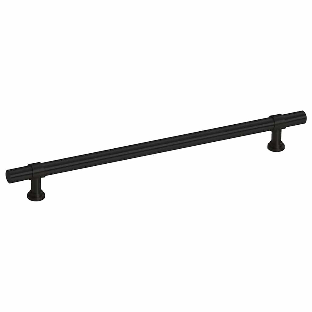 Λαβές Ντουλαπιών 5 τεμ. Μαύρες 192 χιλ. από Ανοξείδωτο Ατσάλι - PAKOBAZAAR