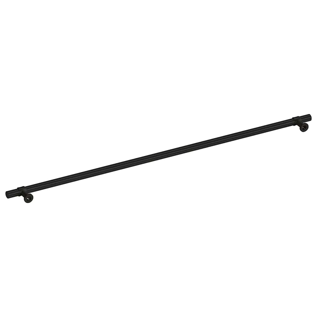 Λαβές Ντουλαπιών 5 τεμ. Μαύρες 480 χιλ. από Ανοξείδωτο Ατσάλι - PAKOBAZAAR