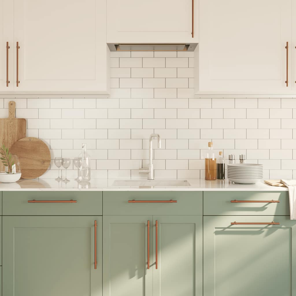 Λαβές Ντουλαπιών 5 τεμ. Μπρονζέ 224 χιλ. από Ανοξείδωτο Ατσάλι - PAKOBAZAAR