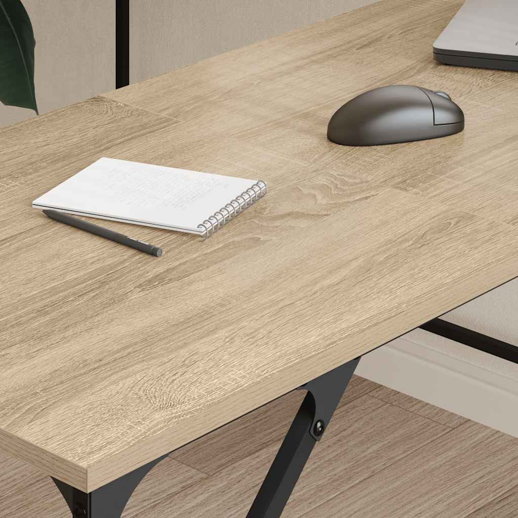 Γραφείο Sonoma Δρυς 149 x 149 x 75 εκ. από Επεξεργασμένο Ξύλο