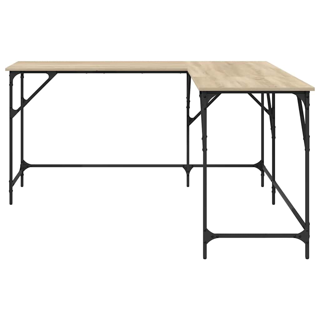 Γραφείο Sonoma Δρυς 149 x 149 x 75 εκ. από Επεξεργασμένο Ξύλο