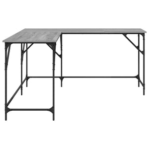 Γραφείο Γκρι Sonoma 149x149x75 εκ. από Επεξεργασμένο Ξύλο