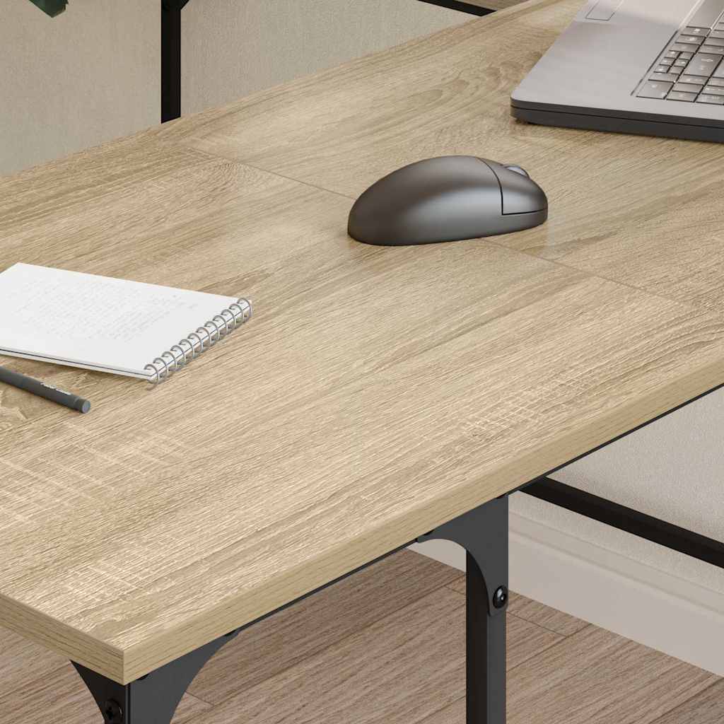 Γραφείο Sonoma Δρυς 139 x 139 x 75 εκ. από Επεξεργασμένο Ξύλο - Pakobazaar
