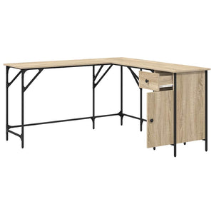 Γραφείο Sonoma Δρυς 141 x 141 x 75 εκ. από Επεξεργασμένο Ξύλο