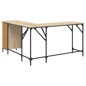 Γραφείο Sonoma Δρυς 141 x 141 x 75 εκ. από Επεξεργασμένο Ξύλο