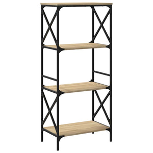 Βιβλιοθήκη 4 Επιπέδων Sonoma Δρυς 59x35x132 εκ. Επεξεργ. Ξύλο