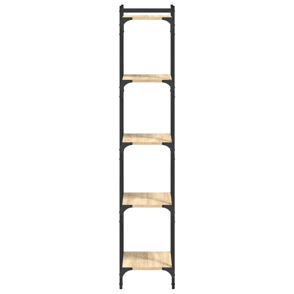 Βιβλιοθήκη 5 Επιπέδων Sonoma Δρυς 40x30x154 εκ. Επεξεργ. Ξύλο