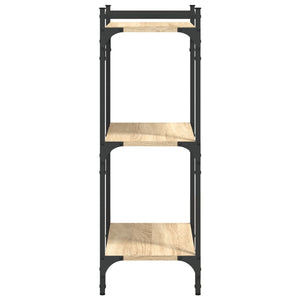 Βιβλιοθήκη 3 Επιπέδων Sonoma Δρυς 60x30x86 εκ. Επεξεργ. Ξύλο
