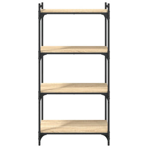 Βιβλιοθήκη 4 Επιπέδων Sonoma Δρυς 60x30x120 εκ. Επεξεργ. Ξύλο