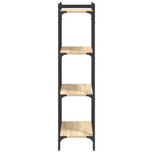 Βιβλιοθήκη 4 Επιπέδων Sonoma Δρυς 60x30x120 εκ. Επεξεργ. Ξύλο