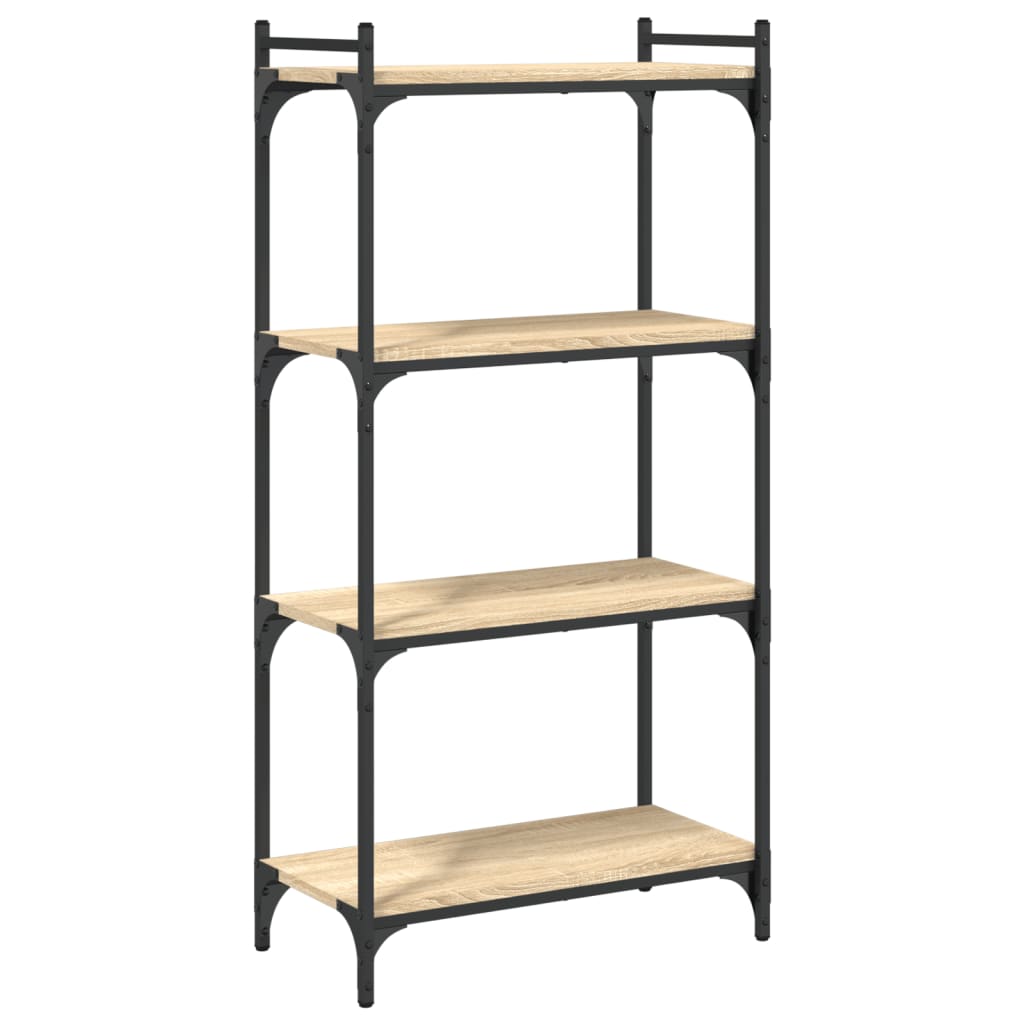 Βιβλιοθήκη 4 Επιπέδων Sonoma Δρυς 60x30x120 εκ. Επεξεργ. Ξύλο