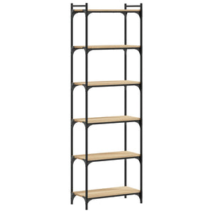 Βιβλιοθήκη 6 Επιπέδων Sonoma Δρυς 60x30x188 εκ. Επεξεργ. Ξύλο