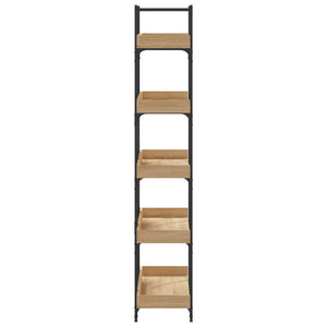 Βιβλιοθήκη 5 Επιπέδων Sonoma Δρυς 100x33x180,5εκ. Επεξεργ. Ξύλο