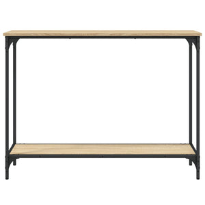 Τραπέζι Κονσόλα Sonoma Δρυς 101x30,5x75 εκ. Επεξεργασμένο Ξύλο