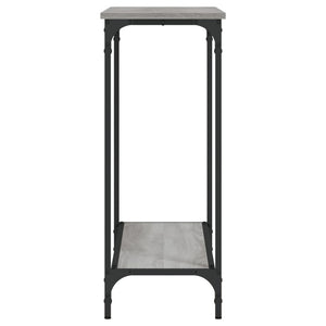 Τραπέζι Κονσόλα Γκρι Sonoma 101x30,5x75 εκ. Επεξεργασμένο Ξύλο