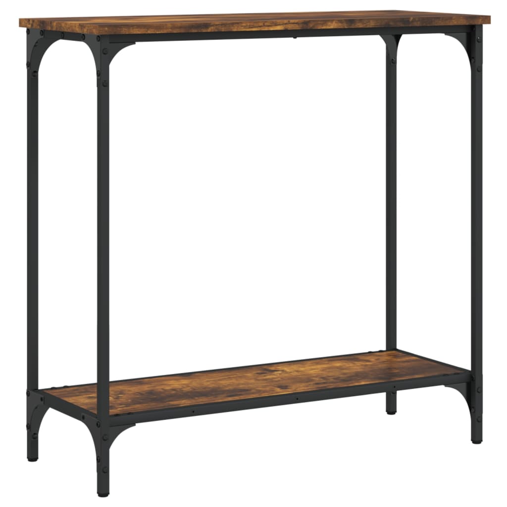 Τραπέζι Κονσόλα Καπνιστή Δρυς 75 x 30,5 x 75 εκ. Επεξεργ. Ξύλο