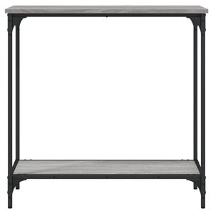 Τραπέζι Κονσόλα Γκρι Sonoma 75 x 30,5 x 75 εκ. Επεξεργ. Ξύλο