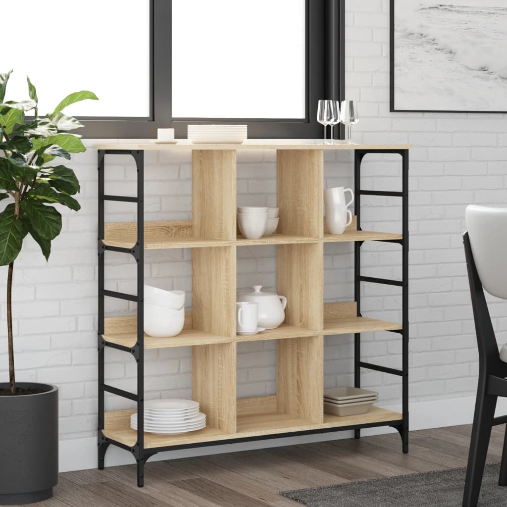 Ραφιέρα Sonoma Δρυς 102 x 32 x 103,5 εκ. από Επεξεργασμένο Ξύλο