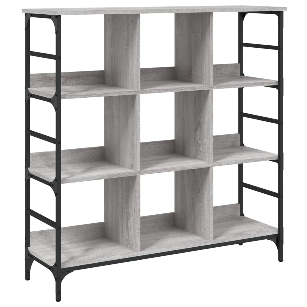 Ραφιέρα Γκρι Sonoma 102 x 32 x 103,5 εκ. από Επεξεργασμένο Ξύλο